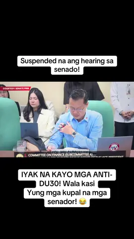 Dinagdagan pa ang budget ng OVP! IYAK NA MGA ANTI-DUTERTE! 🤣😂 #fyp #foryoupage #senatehearing 