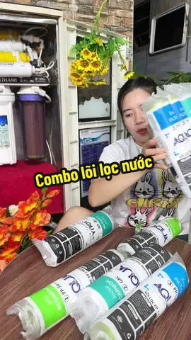 Combo 8 lõi lọc nước aqua#trinhlunglinh3 #loilocnuoc #xuhuongtiktok 