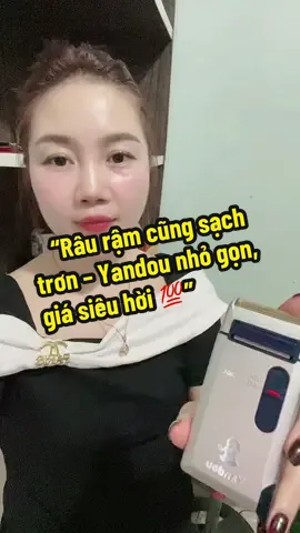 Máy cạo râu Yandou – Nhỏ gọn, cạo sạch cực êm #maycaorau #yandou #danhchoPhaiManh #tiktokmuanhieu #gadgetsongon