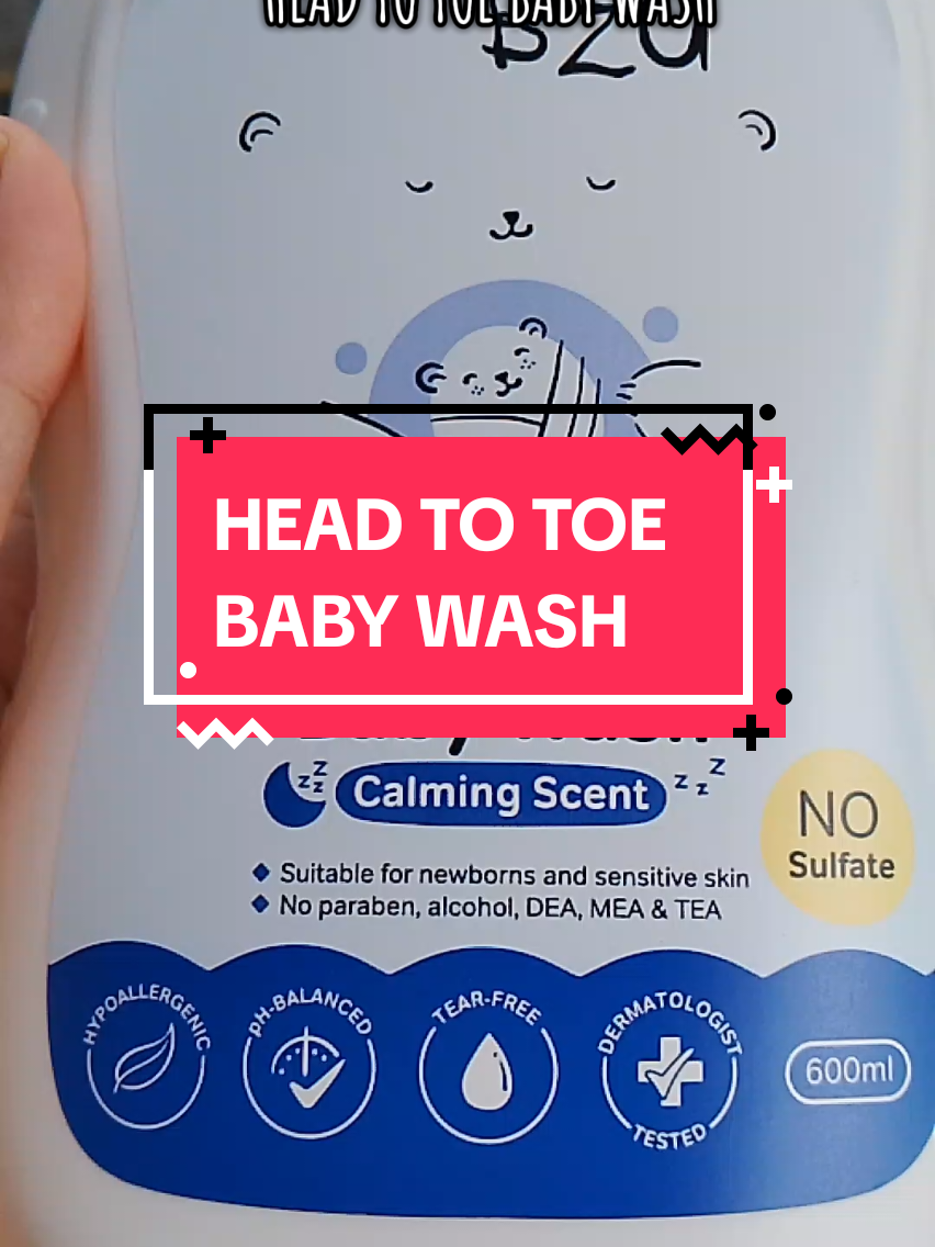 bagus sabun ni tak keringkan kulit anak #bzubzu  #headtotoebabywash #babywash #calmingscent 