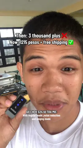 ganda ng audio quality kayang sumabay sa mga mamahalin. #gochek #wirelessmic #noisecancellingmic #noisereduction #gochems24ultramicrophone 