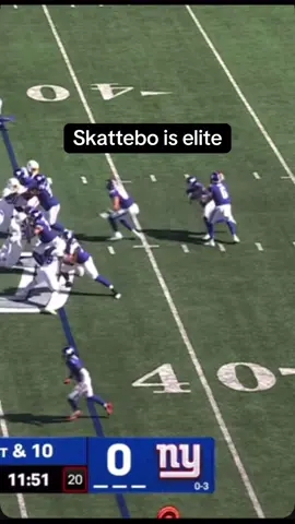 Skattebo highlights vs Chargers #nfl #nygiants #funny #football #foryoupage 