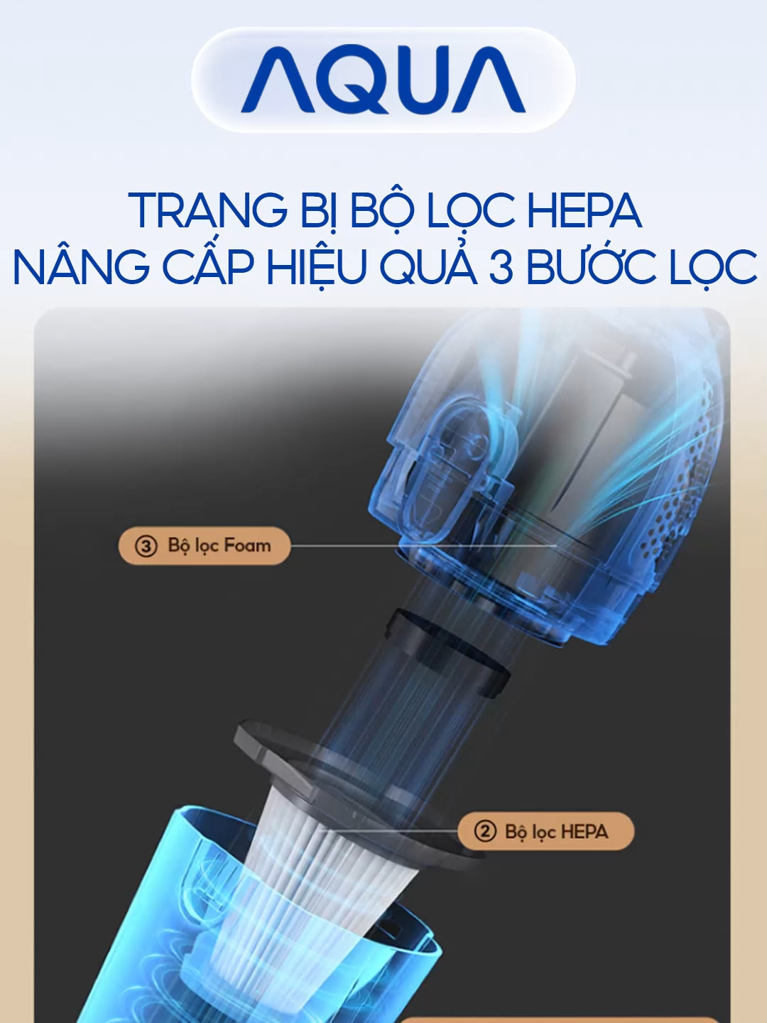 ✨ Một chiếc máy, xử lý gọn bụi bẩn lẫn vết bám cứng đầu #mayhutbuiaqua #mayhutbuicamtay #mayhutbui #hutbui #Aqua #AquaHome #AquaSmallAppliances