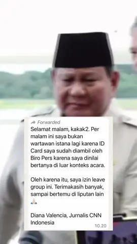 Wartawan adalah ujung tombak demokrasi. Mereka hadir untuk bertanya, menggali informasi, dan memastikan publik mendapatkan jawaban yang jernih dari pemerintah. Apa yang dilakukan wartawan CNN itu bukanlah pelanggaran, apalagi penghinaan. Pertanyaannya sederhana, relevan, dan menyangkut kepentingan publik: “Soal makan bergizi gratis ada instruksi khusus gak pak?” Mencabut ID pers seorang wartawan hanya karena pertanyaan yang mewakili keresahan banyak orang, sama saja menutup ruang transparansi. Tugas wartawan bukan untuk menyenangkan penguasa, melainkan untuk mengawasi dan mengabarkan kebenaran. Jika pemerintah bereaksi dengan represi, maka yang dipertaruhkan bukan hanya kebebasan pers, melainkan juga kualitas demokrasi kita. #informasikeren #foryourpage #masukberanda #tiktokviral #semende 