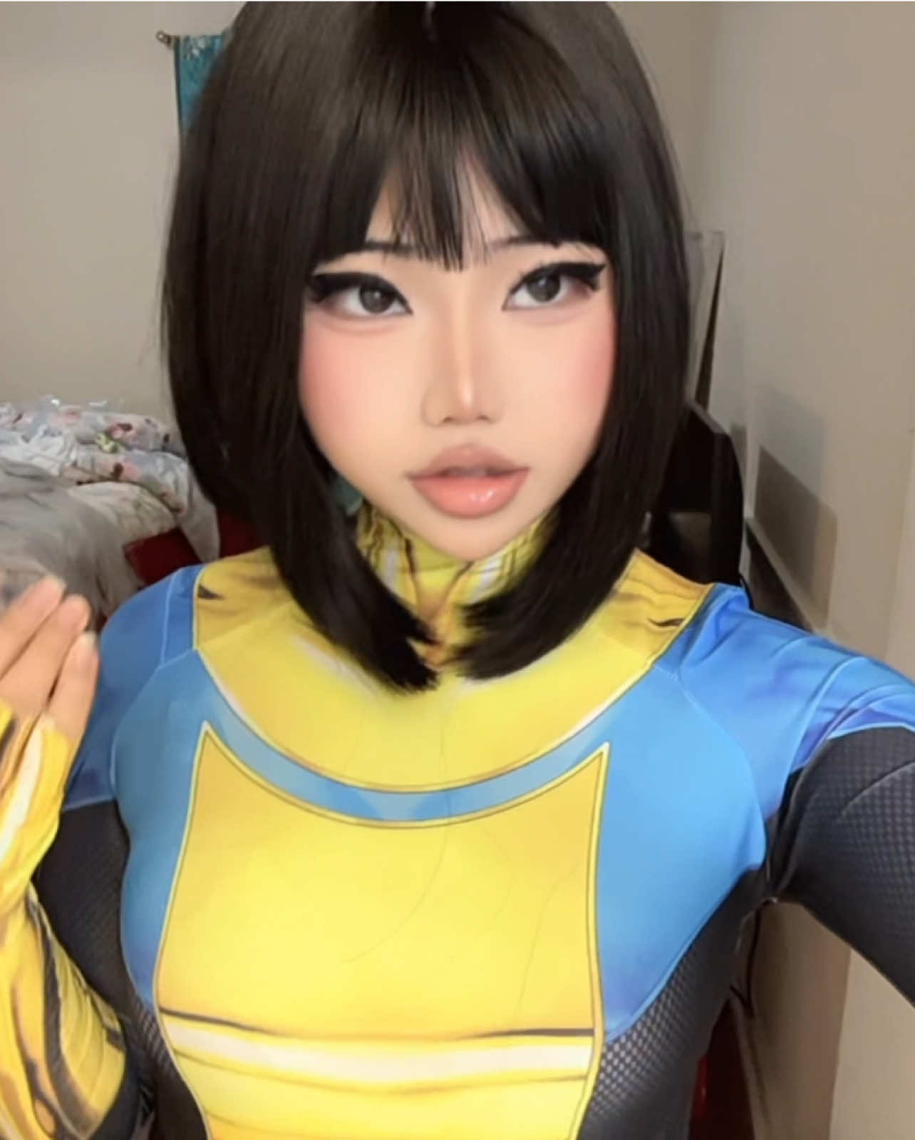 only if i had a tripod #fyp #foryoupage #invincible #invinciblecosplay #asian 