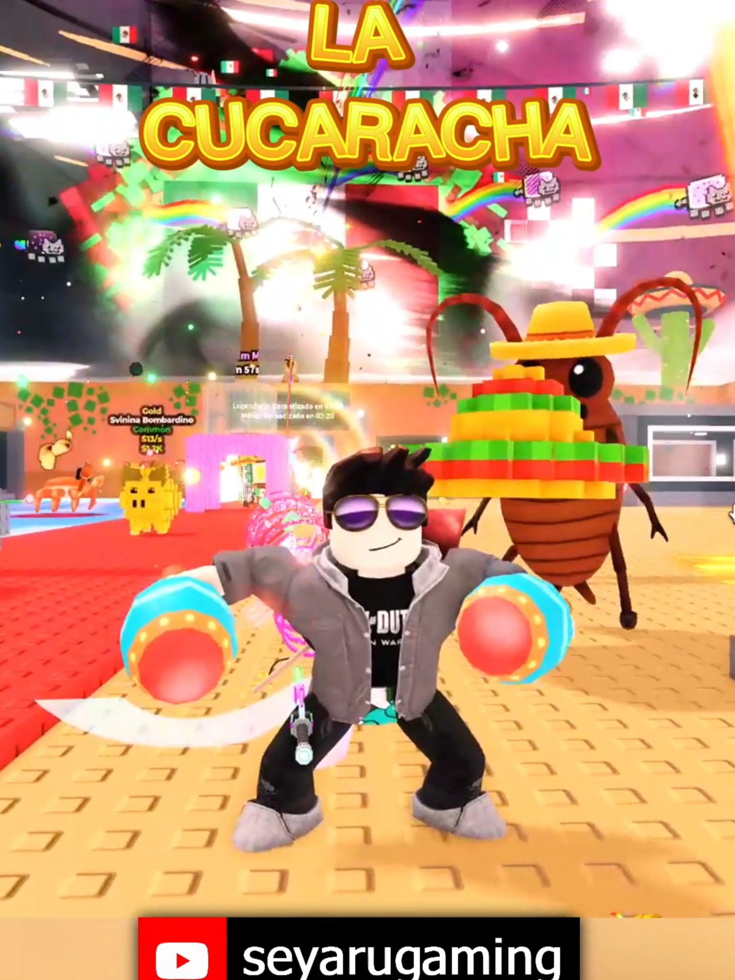 LA CUCARACHA Steal a Brainrot #roblox #stealabrainrot #shorts #seyaru