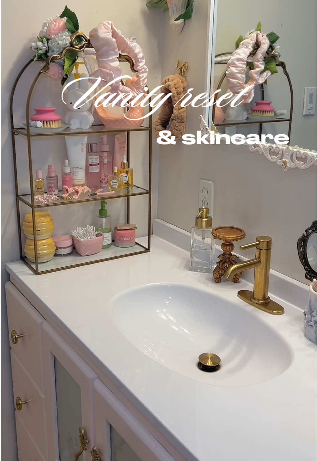 vanity reset & skincare with @DALBA shop it now on Amazon! 🧖‍♀️🫧 #dalba #dAlbaAmbassadors #dAlbaChallenge #challenge #backtoschool 