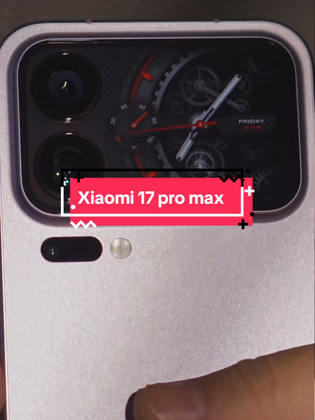 Hp yang katanya mirip iPhone, atau iPhone yang mirip hp ini, Xiaomi 17 pro max  #xiaomi #xiaomi17promax #hp #iphone17promax 