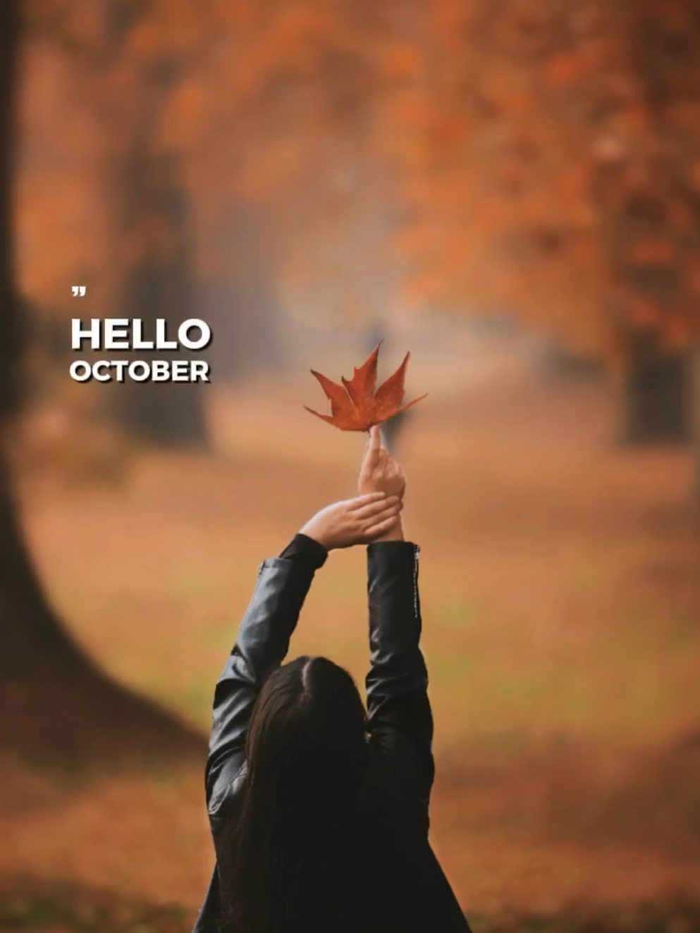 Hello October #welcomeoctober #pioneertemplate #capcutpioneer #quotes #CapCut 