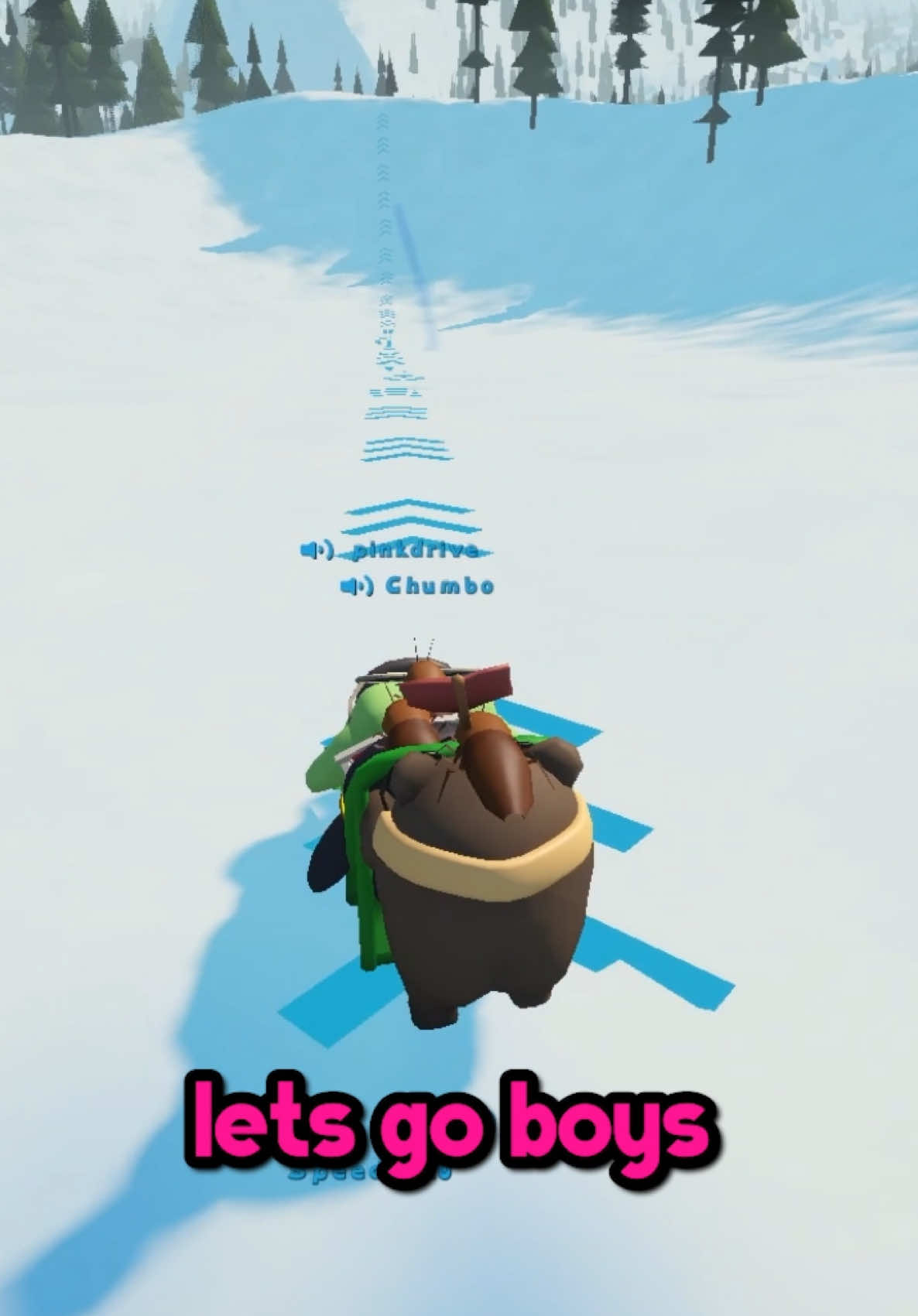 First the mega ramp, now the SPEED ramp. Indie Game of the year is sledding game #meme #funny #professorlinder #memes #sleddinggame 