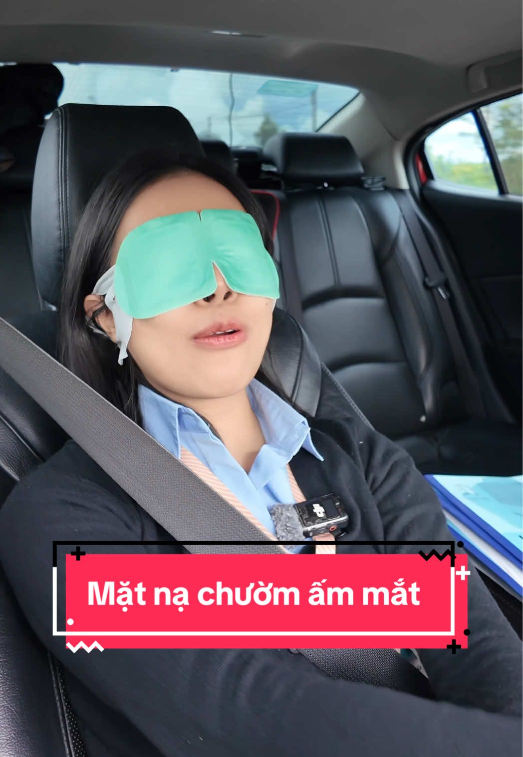 Một ngày làm việc của bà Thương xây dựng là đi từ công trình này đến công trình khác. Mắt thâm quầng rồi đôi khi mỏi mắt quá là mắt tui lại sưng lên nên mấy mặt nạ chườm ấm mắt này tui ko thiếu được #menakine #review #LearnOnTikTok #muataitiktok 