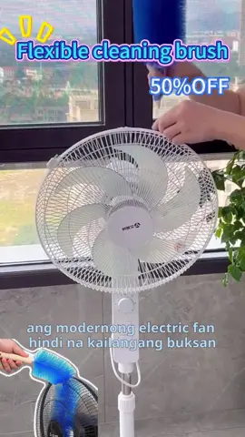 As long as you use this fan cleaning brush, the fan can be cleaned cleanly without disassembling, and it is also very convenient to clean the dust on the air conditioner, chandelier and sofa.