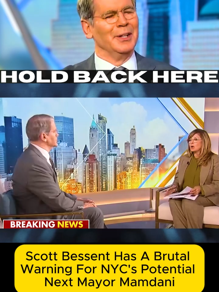 Scott Bessent Has A Brutal Warning For NYC's Potential Next Mayor Mamdani