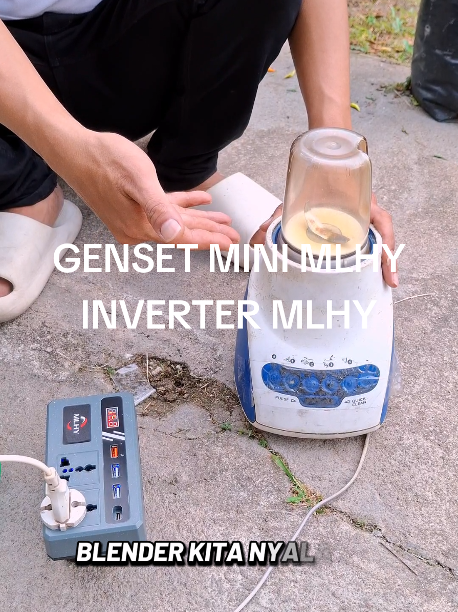 GENSET MINI MLHY INVERTER MLHY! #genset #inverter #fyp #trending #viral 