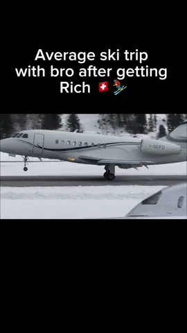 @ your ski bro #stmoriz #ski #money #rich #privatjet 