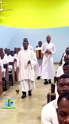 Kama obiara nte as the offertory procession song. 🎶 🎶 🎶 #catholicmusic #fyp #catholichymns #catholictiktok #stpetersregionalseminary 