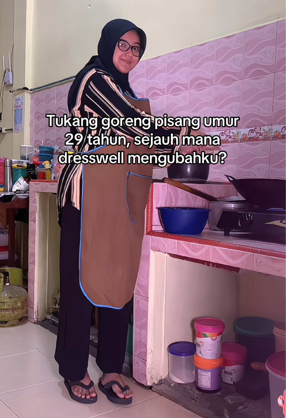 Begini kah teman teman? #fyp #jointrend #dresswell #cleanoutfit 