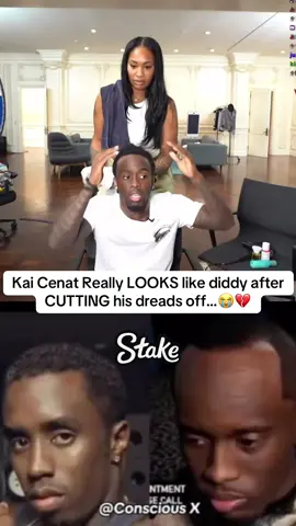 Kai Cenat Really LOOKS like diddy after CUTTING his dreads off…😭💔#fyp #kaicenat 
