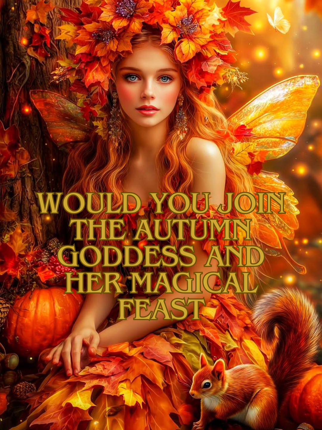 🍂✨ Autumn Goddess & Her Squirrels 🐿️🌰 In the golden heart of the forest, she cups her hands… and hazelnuts appear like magic. One curious squirrel becomes many, as they gather joyfully around her glowing palms. A circle of trust, playfulness, and abundance - the goddess shares her endless autumn feast. 🍂💛🐿️ This scene is pure enchantment of the season - where nature itself becomes divine. Would you sit with her in this golden forest? 🌞🍁 🎭 Images:  #midjourney  🎬 Video:  @klingai_official & @pixverse 📱 Edit:  @capcut  #fyp #aiart #magicalforest #squirrel  #beauty #goldenseason #autumn