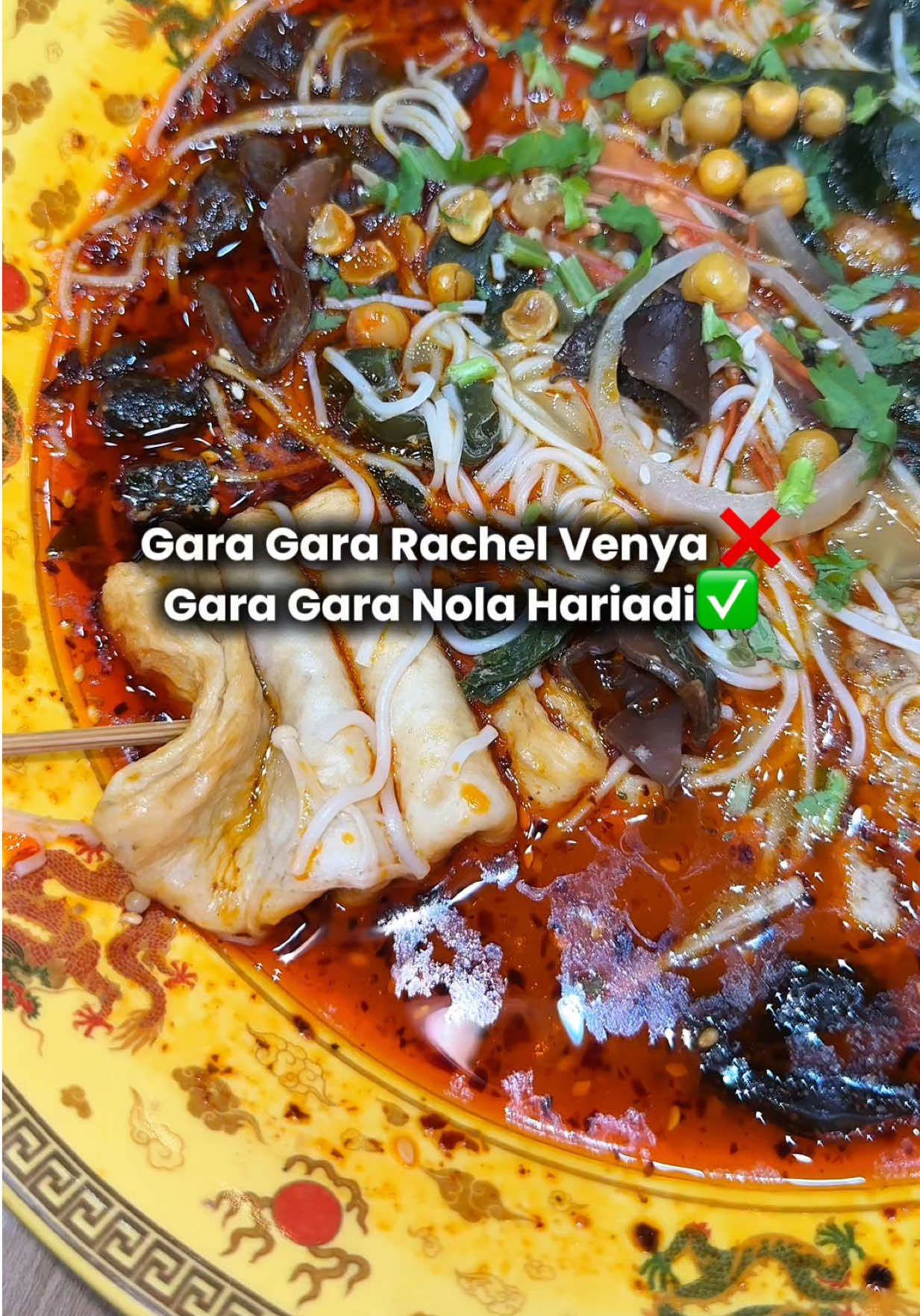 Dragon hotpot gara gara mbak @Nola Hariadi ‼️ ayo racunin aku apa lagii mbakk 🥹 #dragonhotpot #malatang #dragonhopotsurabaya #nolahariadi #kulinersurabaya 