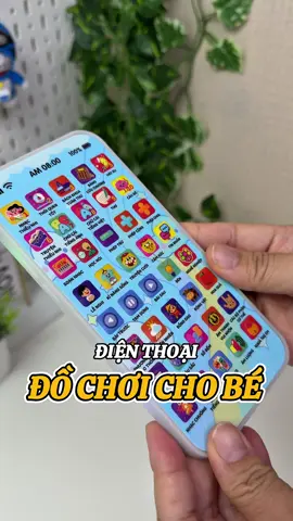 Điện thoại đồ chơi cho bé bản nâng cấp 40 phím, giúp bé thư giãn, phát triển tư duy, vừa chơi vừa học, có dây sạc kèm theo #dochoichobe #dienthoaidochoi #mevabe #shoputni #dodunghoctap 