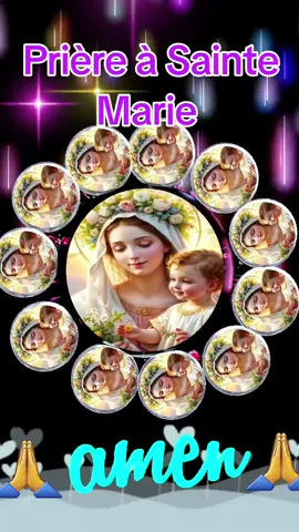 @lysmaya4 :Je vous salue Marie🌹 pleine de grâce🌹Le Seigneur est avec vous, Vous êtes bénie entre toutes les femmes🌹 Et Jésus, le fruit de vos entrailles, est béni. Sainte Marie, mère de Dieu, Priez pour nous, pauvres pécheurs, Maintenant, et à l'heure de notre mort Amen 🙏👑❤️🌹❤️🌹❤️🕊✨️💫✝️ #chretien #Psaume #jesus #Evangile #priere 