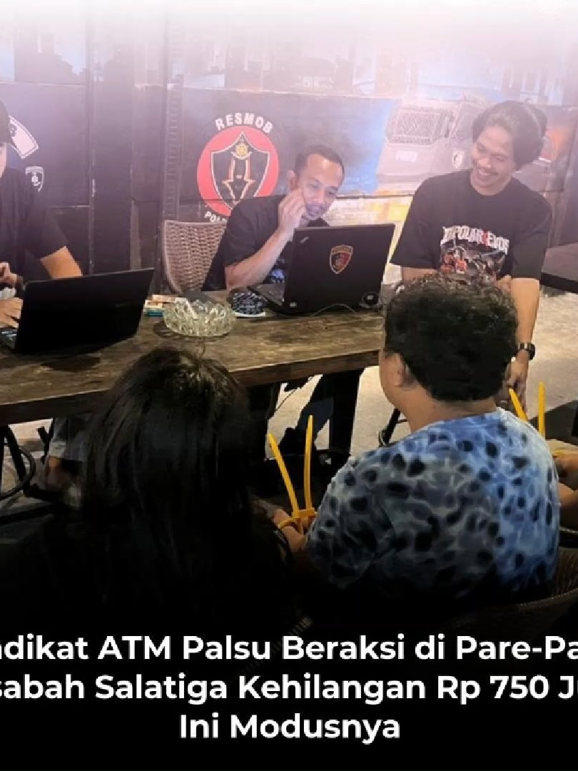 Sindikat ATM Palsu Beraksi di Pare-Pare, Nasabah Salatiga Kehilangan Rp 750 Juta, Ini Modusnya Seorang nasabah bank swasta asal Kota Salatiga, Jawa Tengah, bernama Ari Wibowo (48) kehilangan uang hingga Rp 750.747.508 setelah rekeningnya dibobol sindikat kejahatan perbankan. #Sindikat #ATMpalsu #Modusnya #Salahtiga #Jawatengah #fyp