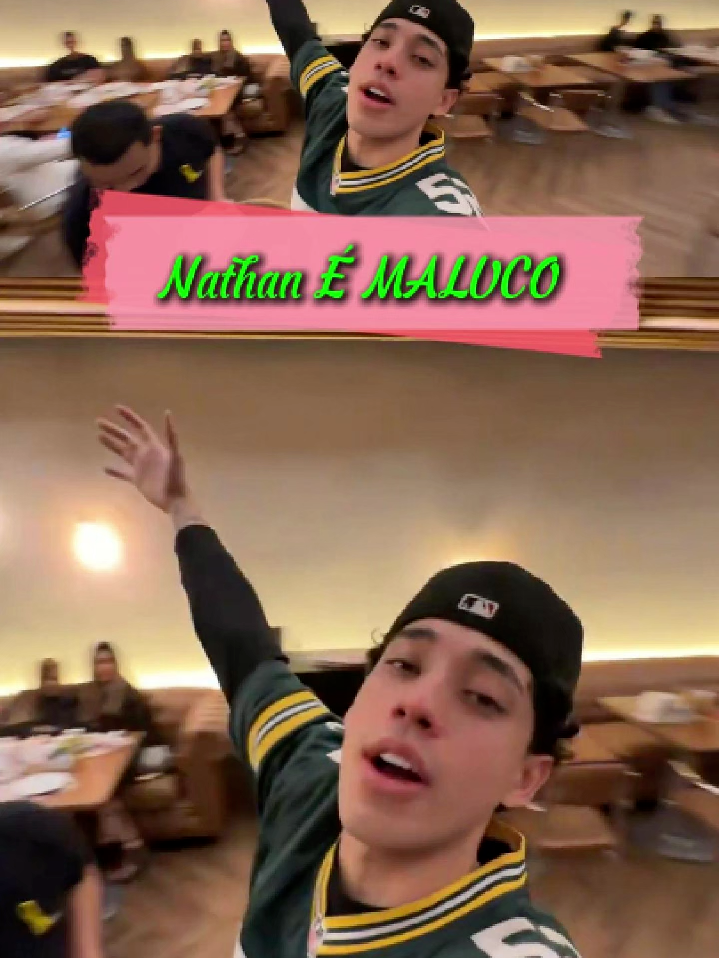 Nathan fez todos passarem vergonha no resturante😂😱 #nathanpereira #nathan #juanpablo #bielsatiro #tearsbr #darkuyter #engracado #babi #vergonha #engracado #trolagem #restaurante #maluco #doido