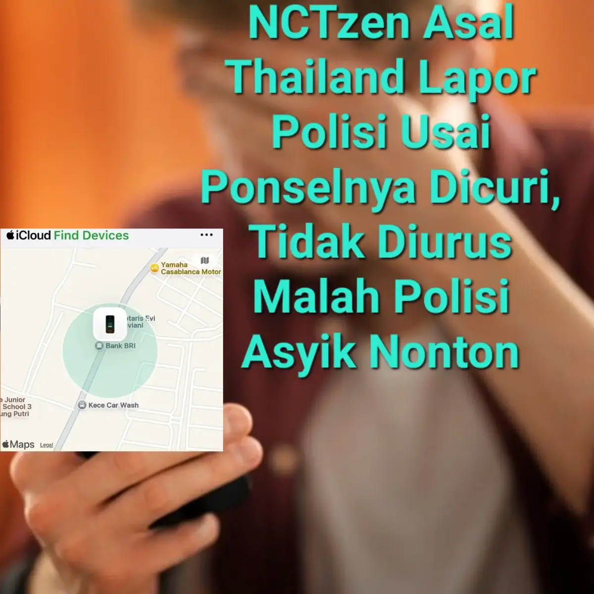 Penggemar NCT Dream, NCTzen asal Thailand yang kemalingan handphone saat menonton konser di Indonesia akhirnya melapor ke pemadam kebakaran (damkar). Sebelumnya, NCTzen asal Thailand tersebut mengungkapkan pengalaman tidak menyenangkan saat melapor ke polisi usai kehilangan ponsenya. Ia bahkan sudah datang langsung ke kantor polisi untuk meminta bantuan. Namun, aparat yang berjaga malah mengabaikannya karena sibuk menonton film. Masyarakat pun menyarankan korban untuk meminta bantuan ke damkar. Tidak berselang lama, pada Senin, 29 September 2025, ia mengatakan sudah bersama petugas damkar di Bogor. Ketahui, lokasi terakhir ponsel korban berada di kawasan tersebut. Ia mengatakan ditemani oleh tiga orang damkar untuk mencari pelaku pencurian. “Aku di sini bersama 3 petugas pemadam kebakaran dan 2 gadis baik,” katanya di akun X @jenbiverse. Namun sayang, korban kehilangan jejak karena pelaku sepertinya mematikan ponsel agar tidak bisa dilacak. 