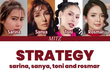 YG's new gg guys! strategy - sarina, sanya, toni and rosmar #sarinaagassi #sanyalopez #tonifowler #rosmar #fyp