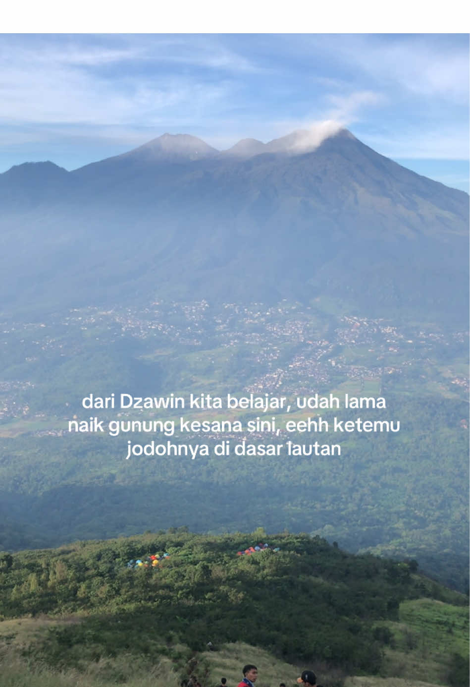#dzawin #dzawinnur #dzawinnikah #nikah #gunung 