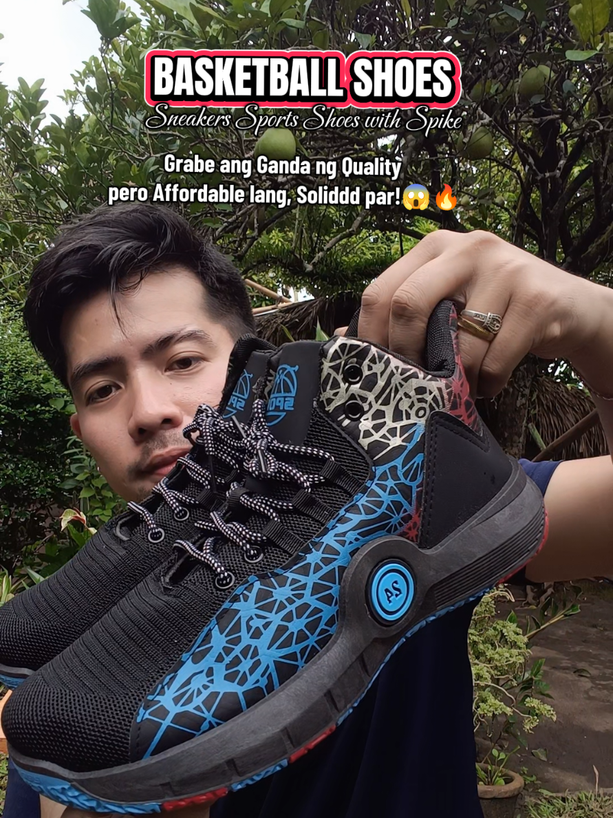 Solid ng Basketball Shoes na to par🔥 DY Shoes Breathable Ice-SilkyMesh Basketball Shoes - Sneakers Sports Shoes with Spike. #shoes #basketballshoes #shoesformen #sportshoes #sneakers 