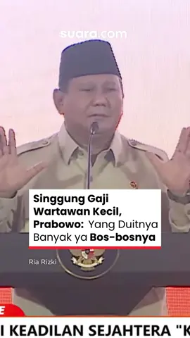 Presiden Prabowo Subianto menyinggung soal maraknya korupsi di Indonesia saat menghadiri Munas VI PKS di Hotel Sultan, Jakarta Pusat, Senin (29/9/2025). Ia menyebut ratusan triliun rupiah uang negara hilang tiap tahun akibat ulah koruptor. Prabowo mengatakan kondisi itu begitu parah hingga membuat masyarakat tidak lagi kaget mendengarnya. “Kalau saya cerita berapa ratus T uang negara yang hilang, hampir tiap tahun, mungkin kalian nggak ada geleng-geleng kepala lagi. Harus panggil dokter, serius,” ujarnya. Ia juga menyinggung soal nasib wartawan yang menurutnya ikut terdampak. Prabowo menyebut penghasilan wartawan di lapangan kecil, sementara keuntungan besar justru dinikmati para pemilik media. #prabowo #prabowosubianto #wartawan #gajiwartawan #jurnalis #fyp #beritaterkini #news #viral