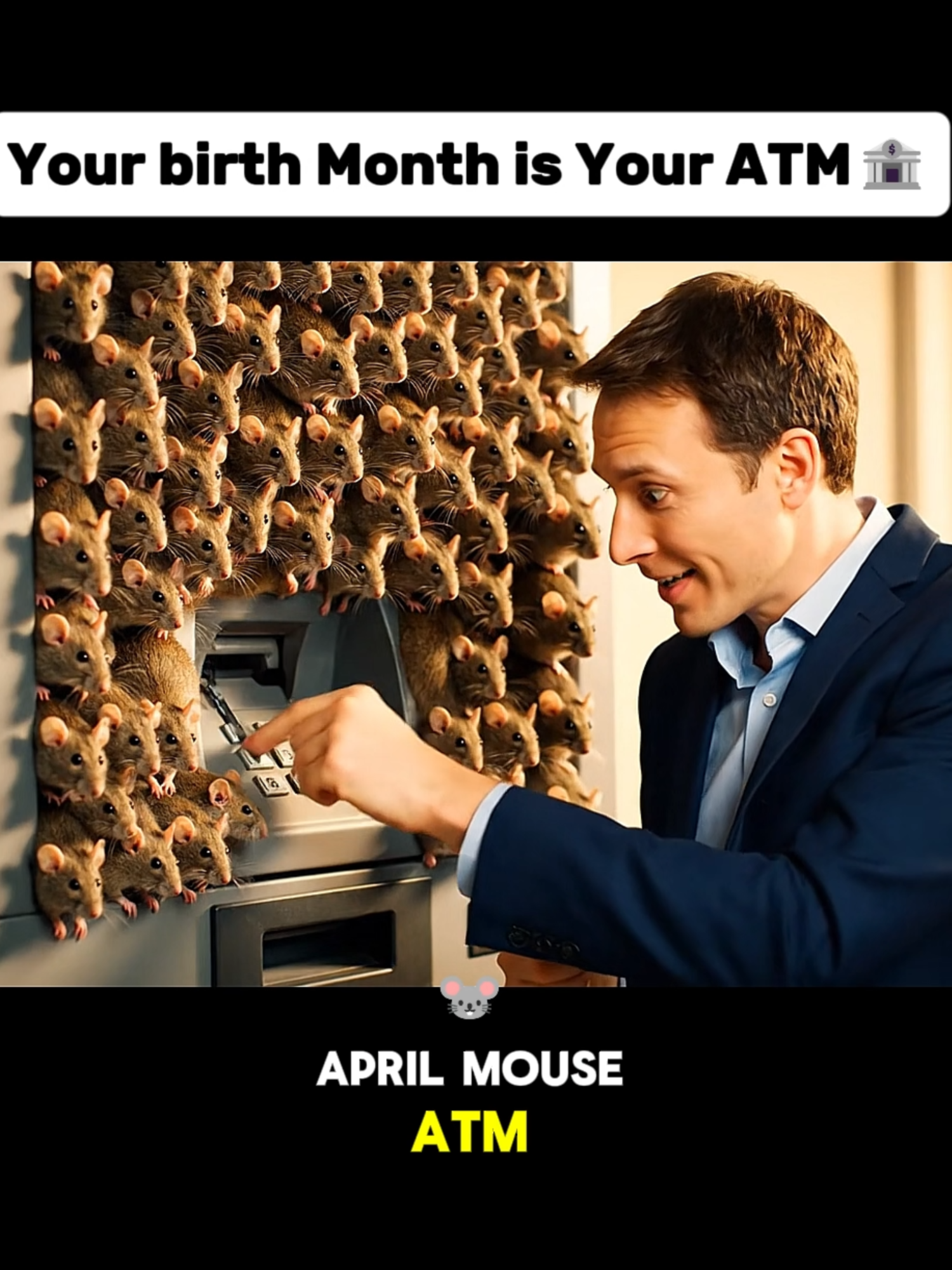 The lucky ATM by your month. Which one do you get??😁😁  #satisfying #aigenerated #asmr #relaxing #ai #TikTokUSA #ViralTikTok