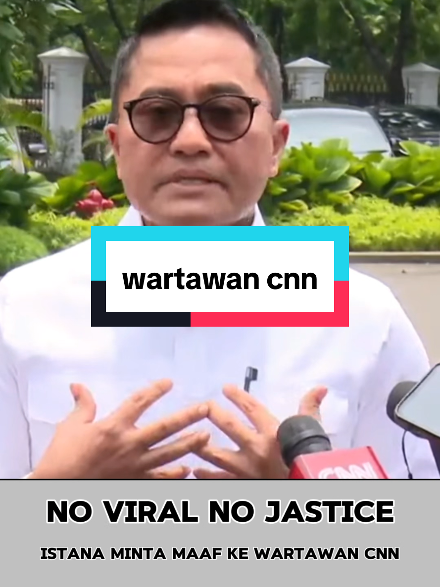 Akhirnya Istana menyesal dan meminta maaf terhadap wartawan CNN ..no viral no jastice 💀🙄😂 #istananegara  #cnnindonesia  #fyppppppppppppppppppppppp 