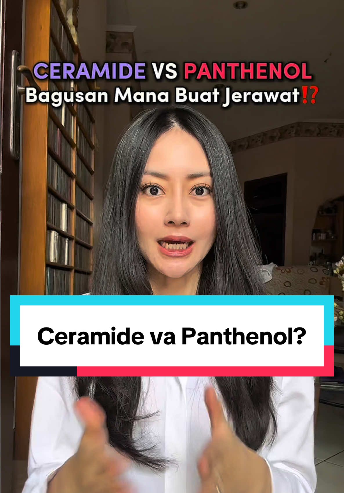 Ceramide vs Panthenol? Mana lebih bagus?  Jadi ini ya penjelasannya, bukan mana yg lebih bagus tapi mana yang kamu butuhkan krn cara kerjanya berbeda, gabisa dibandingin satu sama lain. Tapiii memang ada kondisi yang baiknya kulit ditenangkan dulu, dan ini bisa kamu dapetin dari panthenol. Kamu bisa start dari 5% panthenol, seperti moisturizer facetology? cuma 40 ribuan aja! #panthenolfacetology