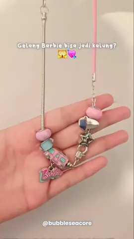 Gelang Barbie bisa dijadiin kalung, lohh. Yuk, samaan!!! 🥰 #minisoidrekomen #gelangbarbie #aqeelacalista #fyppppppppppppppppppppppp #masukberanda 