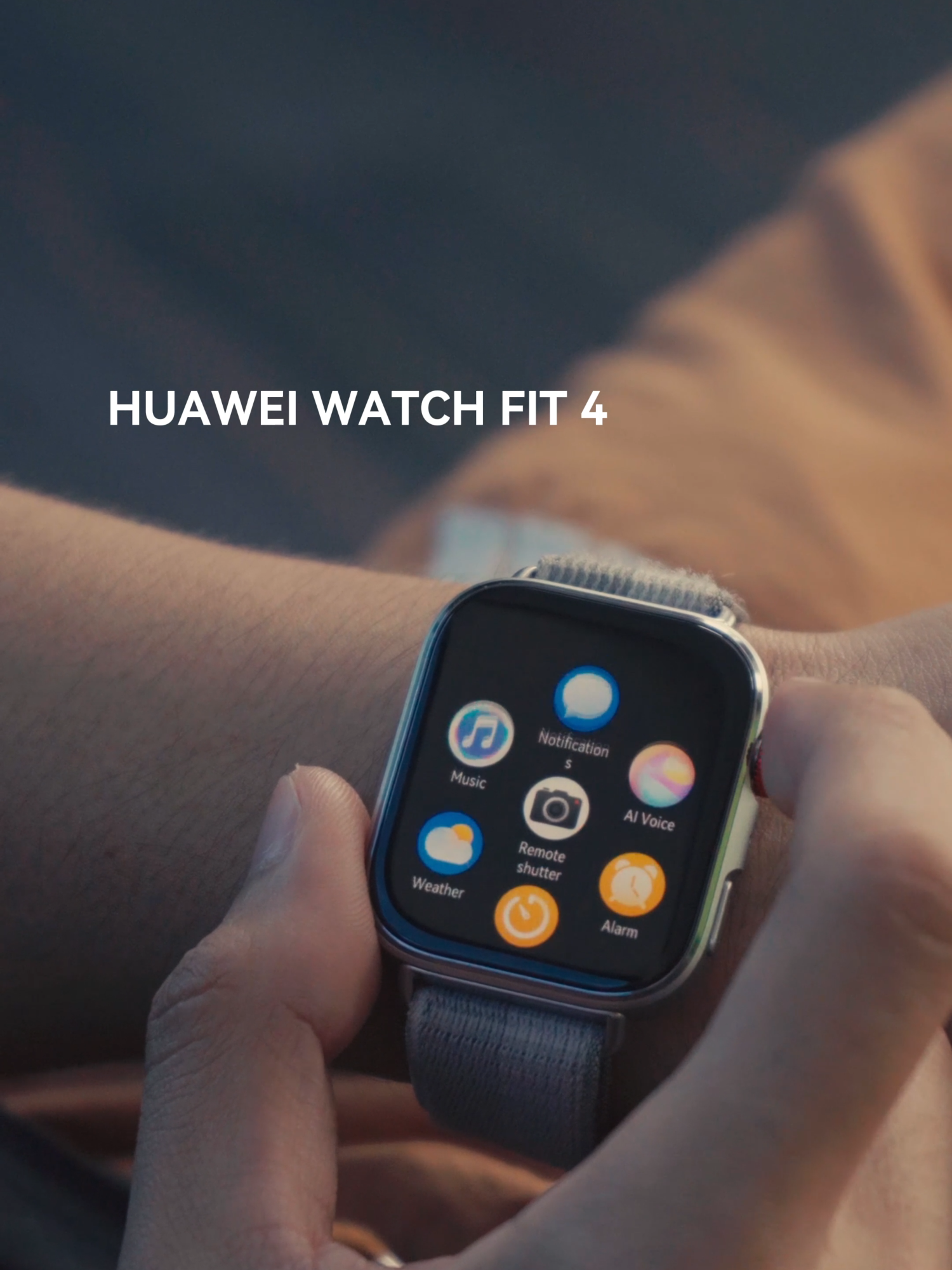 The new Huawei Watch Fit 4—health, fitness, and smart features in one sleek, stylish watch that fits your lifestyle. #huawei #watch