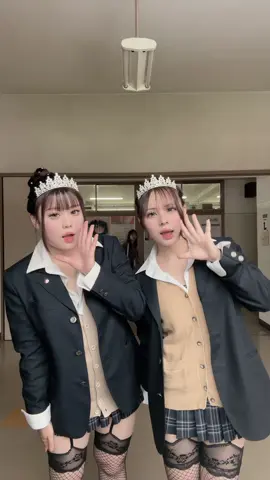 ニーハイあみタイツとティアラ周りと被んなかったしKawaii♡#文化祭 #二宮jk #神奈川 #おすすめ 