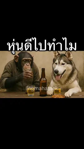 #fyp #ai #ลิงหมาฮาแตก #ตลก #เปิดการมองเห็น 