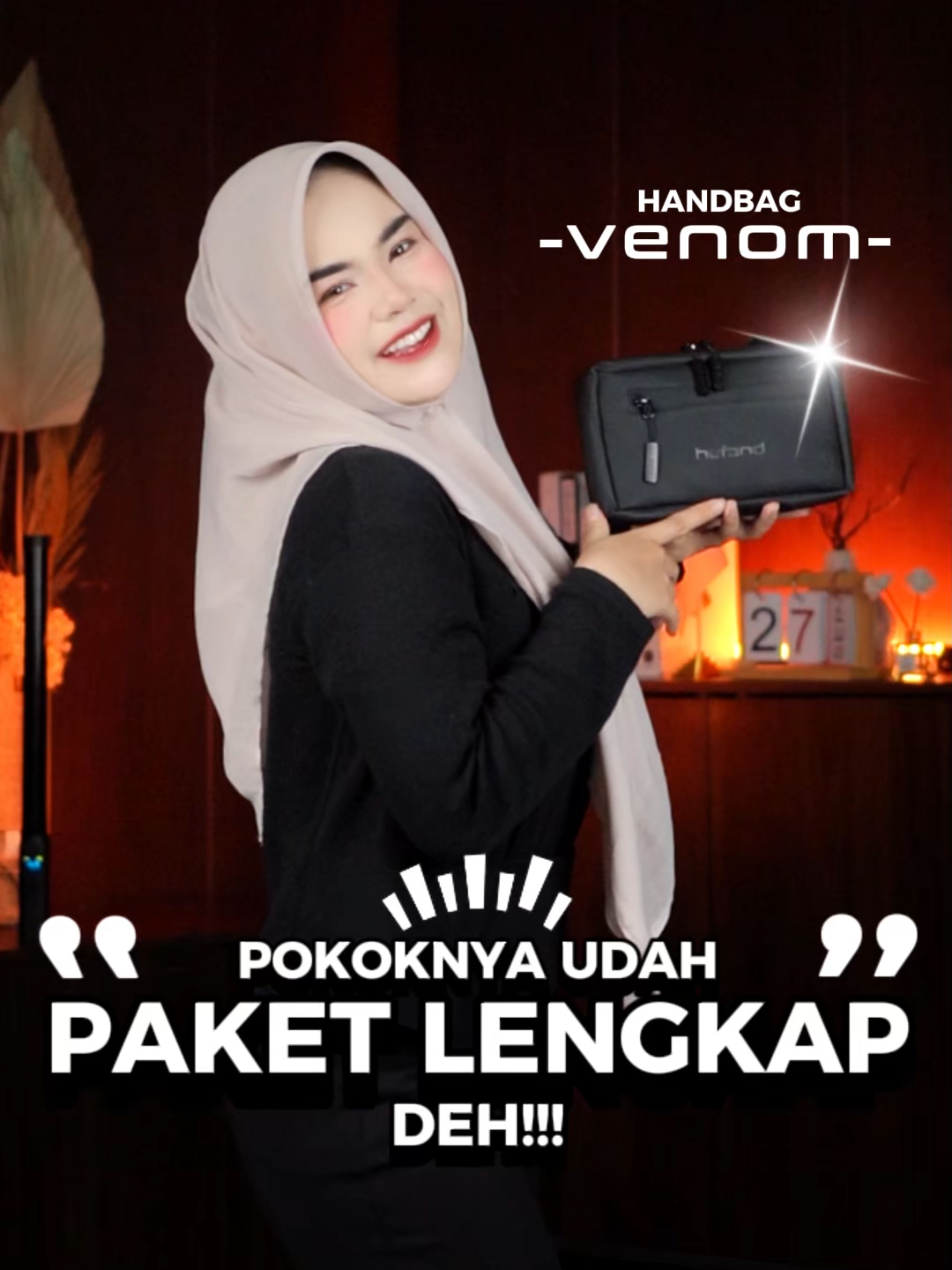Handstrip itu kakkk😭 tapi emang sih Handbag venom ini udah ada tali pendek dan tali panjanganya juga jadi makin keren deh kalo lu pake gaya apapun 😎 #style #WibGajian #fyp #rekomendasi #handbag