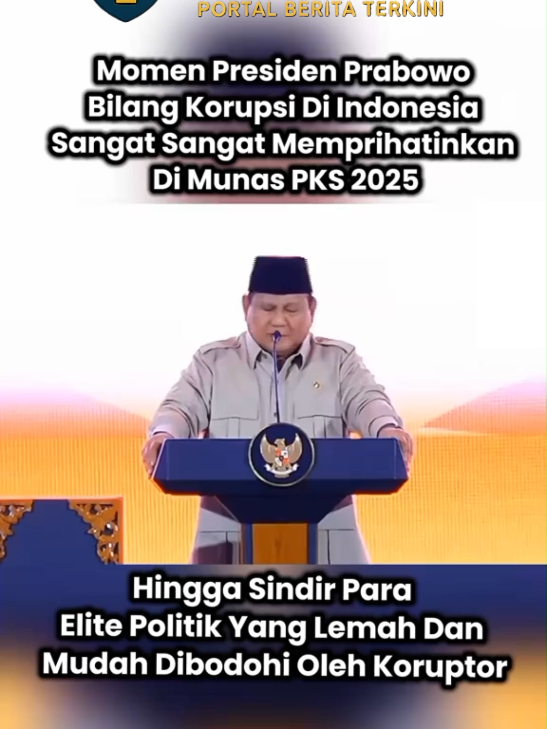Presiden Prabowo GERAM! Bongkar Banyak Orang Pintar Malah Nyolong di Indonesia 😡#prabowo #trending  Berita hari ini viral! Presiden Prabowo GERAM dan tidak bisa menahan emosinya. Dalam pidatonya, Prabowo bongkar fakta mengejutkan bahwa banyak orang pintar di Indonesia justru menggunakan kepandaiannya untuk nyolong, menipu, hingga merugikan negara. Pernyataan tegas Presiden Prabowo ini langsung jadi sorotan publik dan viral di berbagai media sosial, mulai dari YouTube hingga TikTok. Prabowo menegaskan bahwa bangsa Indonesia tidak hanya butuh orang pintar, tetapi juga pemimpin dan pejabat yang punya akal sehat, jujur, serta benar-benar cinta kepada rakyat. Ucapan ini memicu pro dan kontra, sebagian mendukung sebagai kritik keras terhadap korupsi, sementara yang lain menilai sebagai sindiran tajam kepada para elit. Simak selengkapnya berita viral hari ini tentang Presiden Prabowo Subianto yang geram banyak orang pintar malah nyolong di Indonesia. Tetap pantau berita berikutnya hanya di IstanaNews. #Prabowo #BeritaHariIni #Viral2025 #PrabowoGeram #BeritaViral #Trending #Indonesia #BeritaTerkini #PolitikIndonesia #PrabowoSubianto #OrangPintarNyolong #ViralTikTok #ViralYouTube #PrabowoNgamuk #IstanaNews