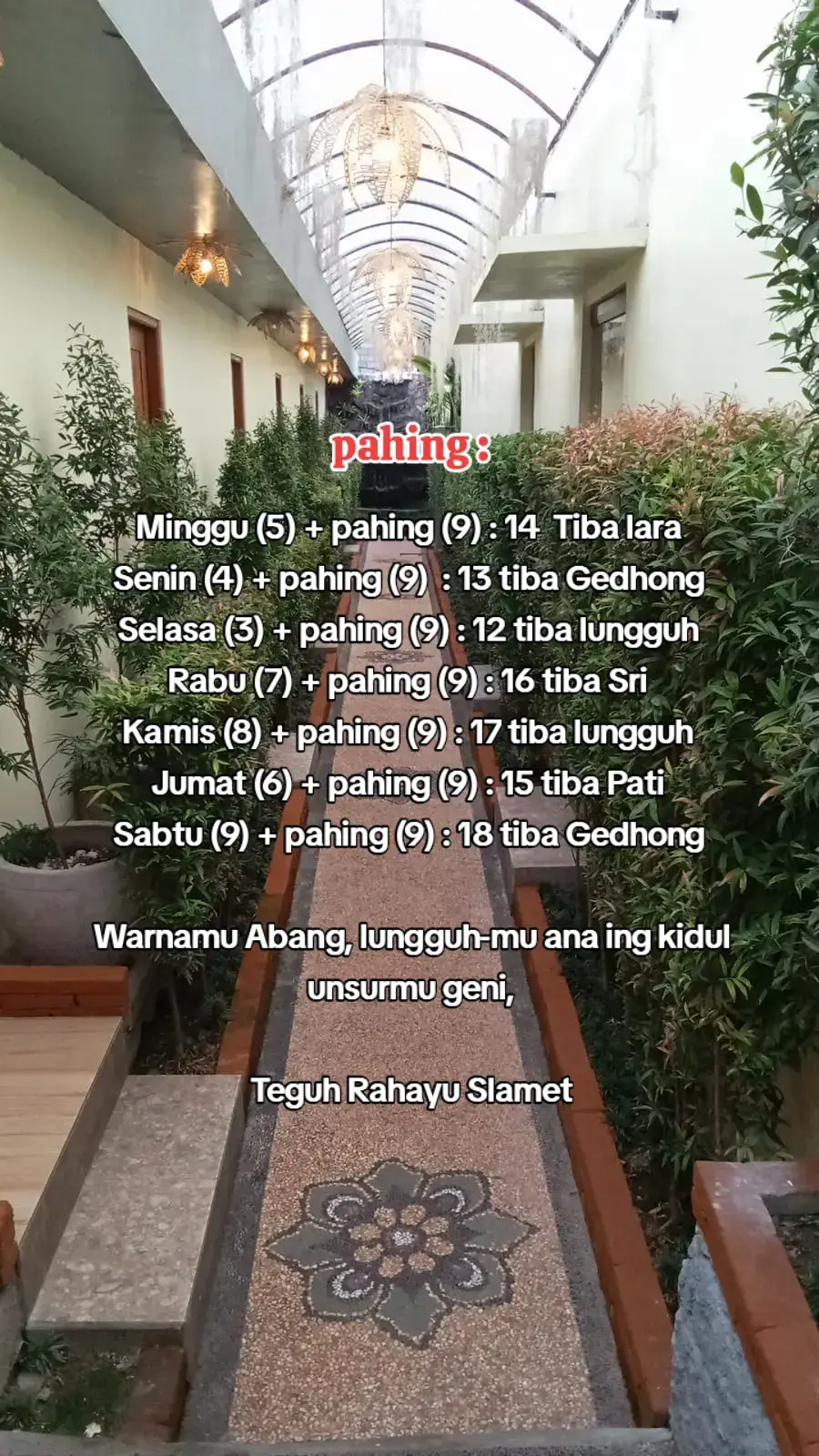 Menurut primbon Jawi neptu pahing #fyp #pahing #primbonjawa #fypage #fyppppppppppppppppppppppp 