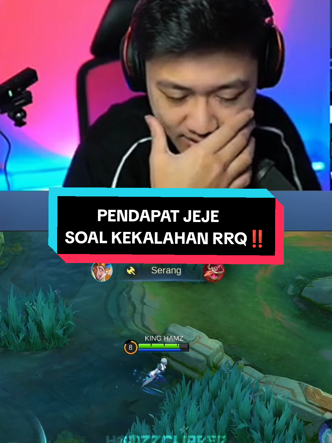 Lagi underperform bgt, KEEP STRONG RRQ🧡💪🏻  #MLBBNEXT2025 #NEXTJagoanMabar #MLBB #rrqhoshi #jejeadriel 