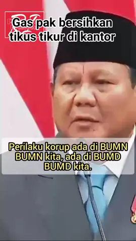Presiden Prabowo Subianto menegaskan komitmen pemerintah untuk mewujudkan prinsip pemerintahan yang bersih, bebas dari korupsi, serta memanfaatkan sumber daya nasional secara bijaksana. #foryoupage #foryou 