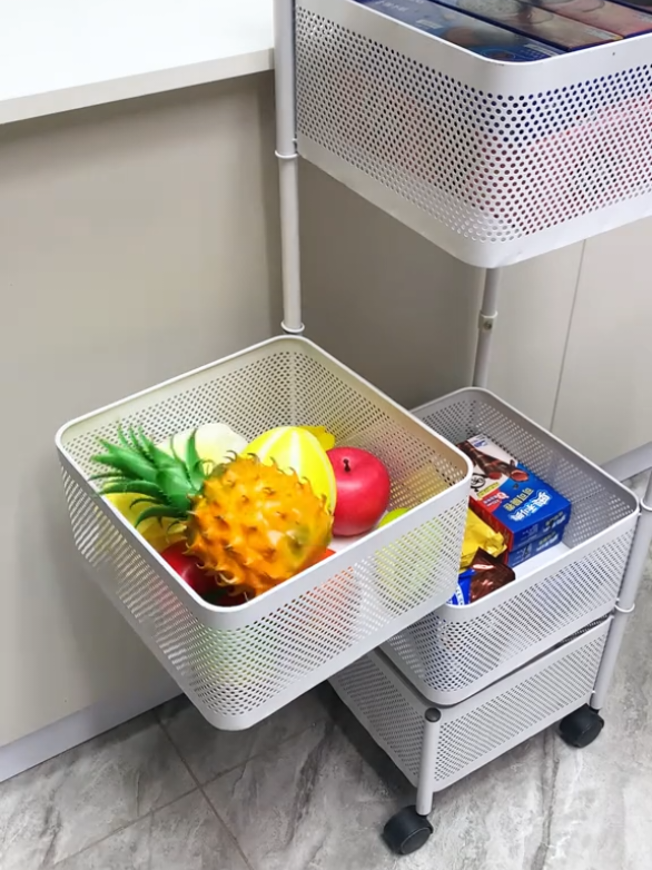 Rumah kecil pun boleh nampak luas! Rak storan ni memang game changer 🔥 #trolley #StorageHacks #HomeOrganization #TikTokMadeMeBuyIt #easyshopple 
