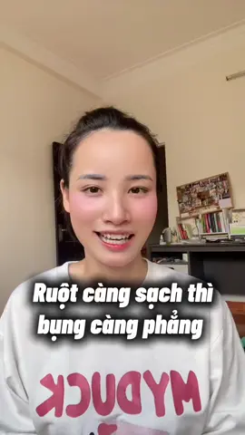 Ruột càng sạch thì bụng càng phẳng #thaototbung #giammobung #lamsachduongruot #fypシ 