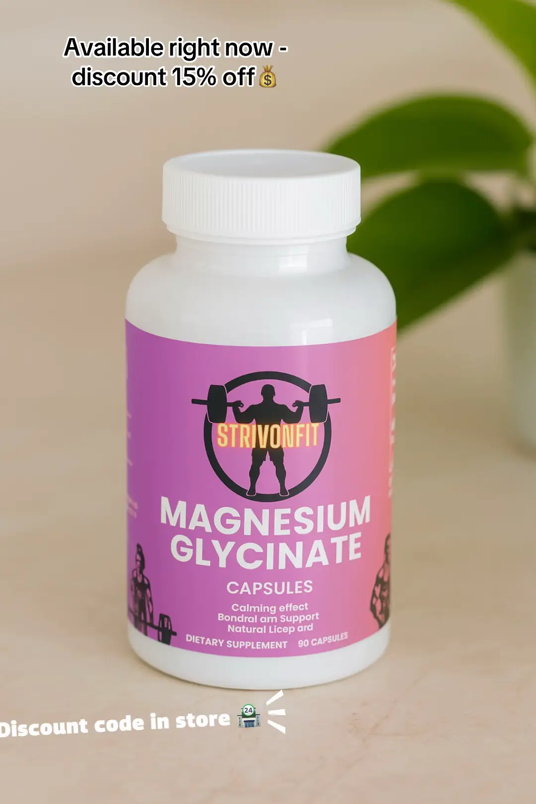 Feeling stressed? Trouble sleeping? 😴 Magnesium Glycinate is here to help calm your mind, relax your muscles, and support deep, restful sleep — all while being super gentle on your stomach. 💜✨ Your nightly wellness hack just got easier! #magnesiumglycinate #wellnesstok #sleepbetter 