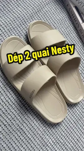 Dép 2 quai nhà Nesty . Nhẹ êm . Thoải mái khi mang lắm nha cả nhà 😍#dép2quainesty 