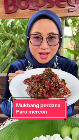 Mukbang perdana paru mercon #osengmercon #bolosego #paru 